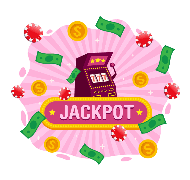 casino jackpot illustration